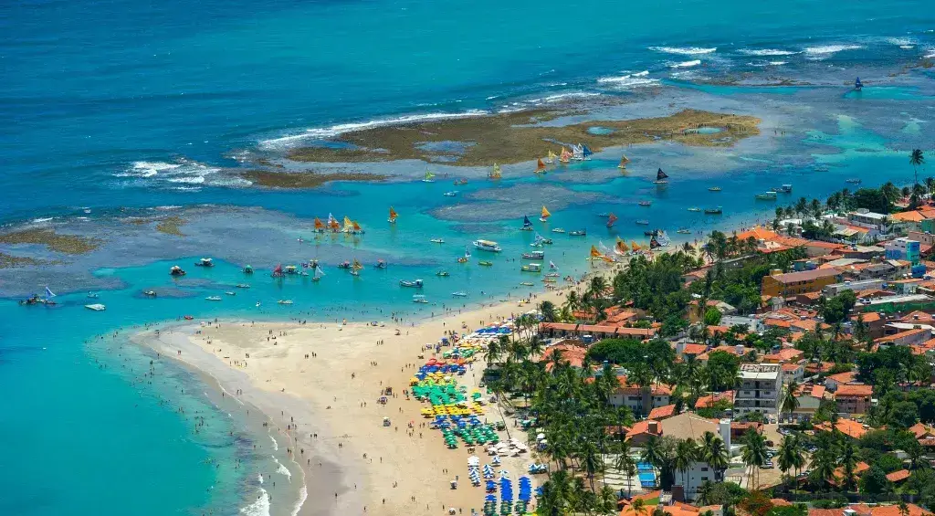 praias em porto de galinhas